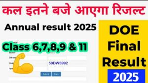 Read more about the article DOE Delhi School Results 2025: क्लास 3, 4, 5 के रिजल्ट हुए जारी, edudel.nic.in पर जाकर देखे अपना रिजल्ट